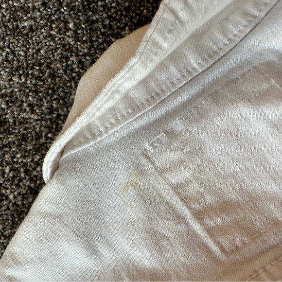 White jean jacket cropped - Picture 3 of 4